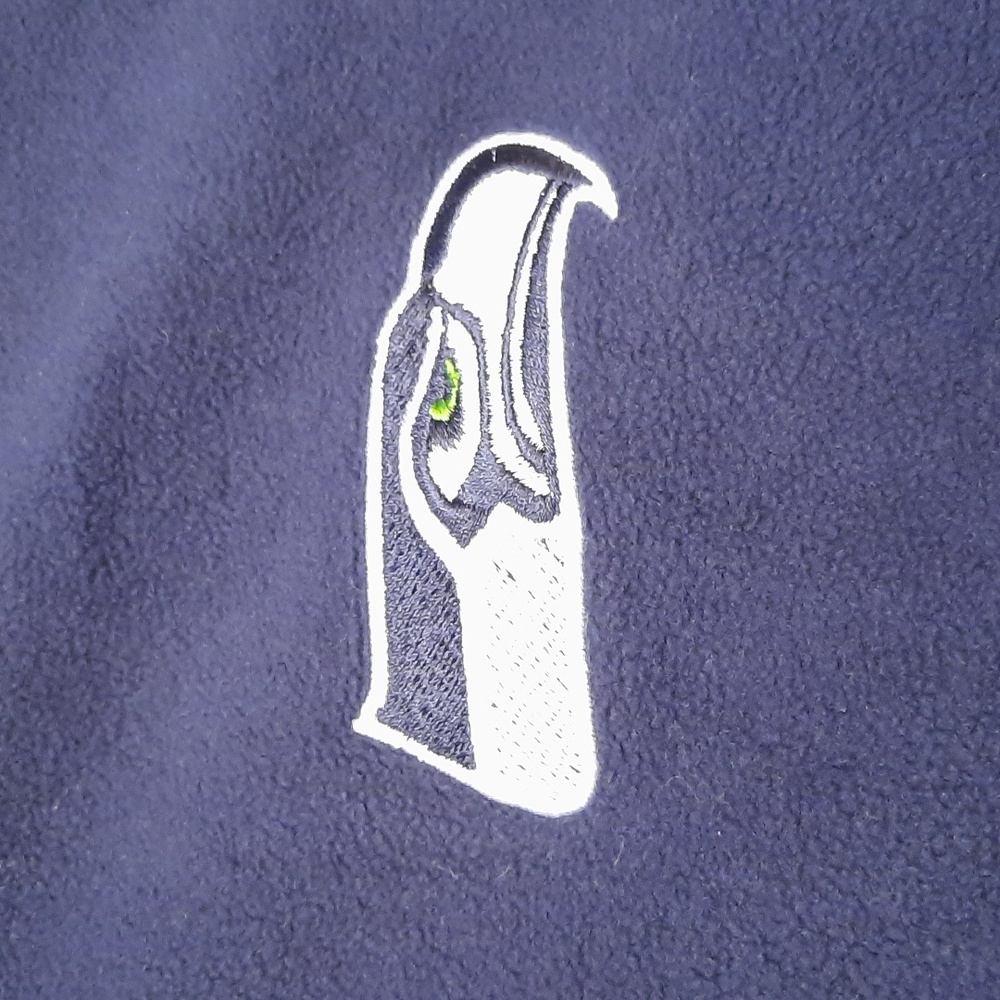 Seattle Seahawks Fleece Jacket - Picture 2 of 4